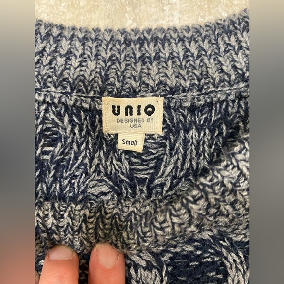 Cropped knit sweater - Picture 4 of 7